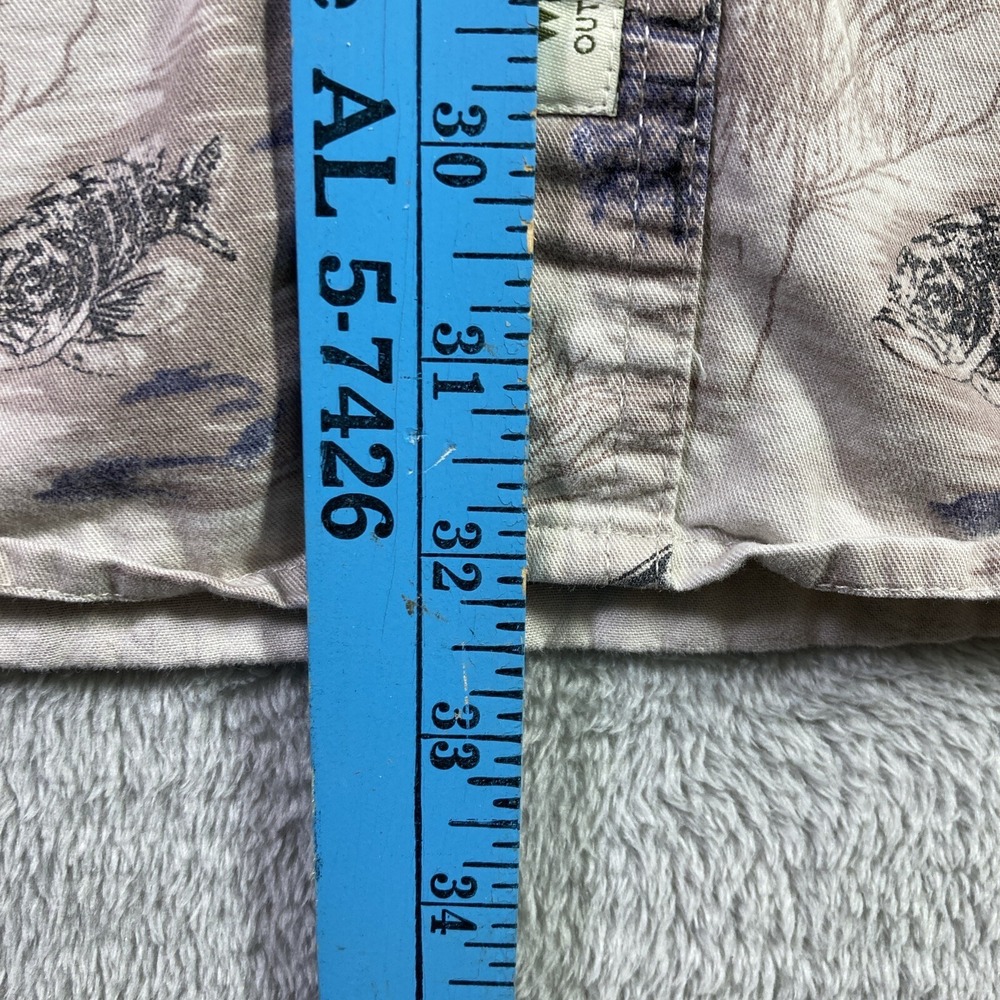 Wrangler Shirt Men 2XL XXL All Over Print Outdoor Gear Fishing Button Down SS - Picture 12 of 16